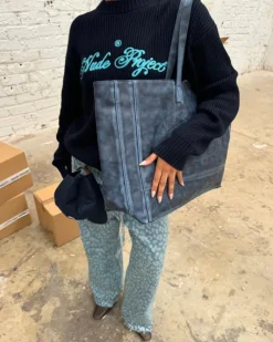 Jersey Script Azul Marino