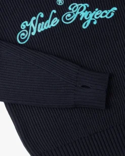Jersey Script Azul Marino