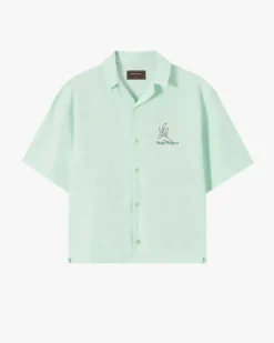 Kimchi Resort Shirt Aqua Green