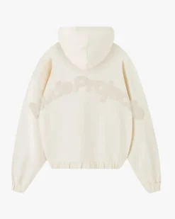 Lace Zip-Up Hoodie