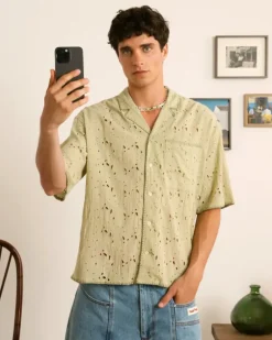 Leaf Shirt Green