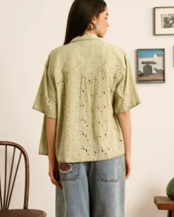 Leaf Shirt Green