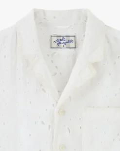 Leaf Shirt White