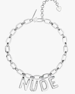 Letter Chain Silver