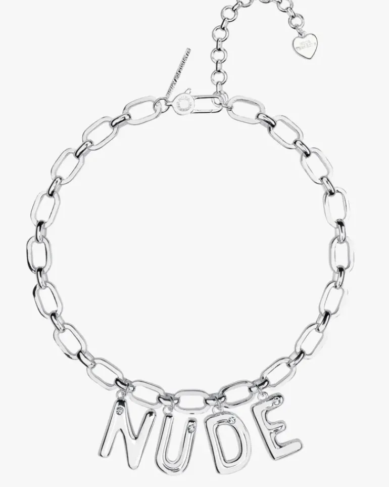 Letter Chain Silver