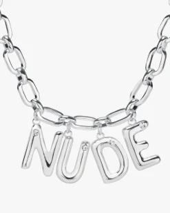 Letter Chain Silver