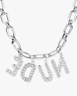 Letter Chain Silver
