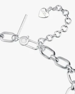 Letter Chain Silver
