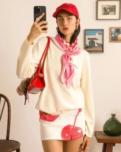 Liqueza Knit Marshmallow