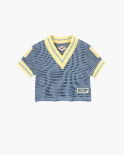 Mesh Tee Blue