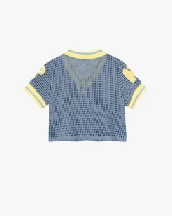 Mesh Tee Blue