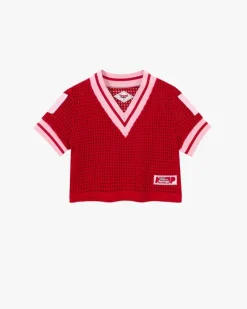 Mesh Top Red