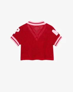 Mesh Top Red