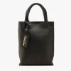 Minimal Leather Bag Black