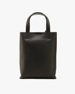 Minimal Leather Bag Black