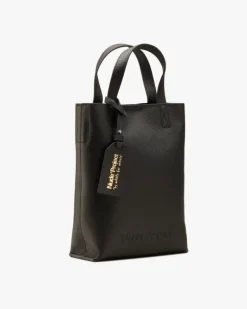 Minimal Leather Bag Black