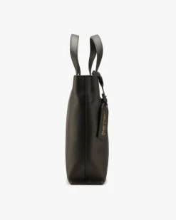Minimal Leather Bag Black