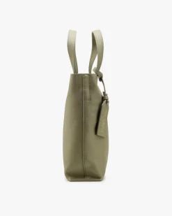 Minimal Leather Bag Olive