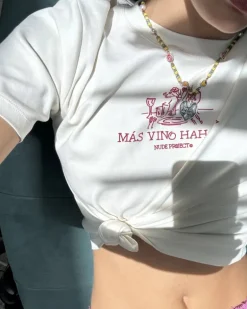 Más Vino Tee Cru
