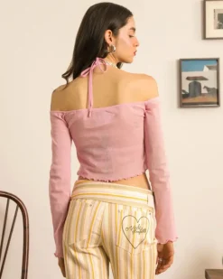 Not Your Baby Top Pink
