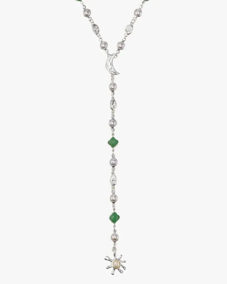 Orilla Silver Necklace