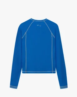 Pack De 2 Camisetas Manga Larga Waffle Verde/Azul