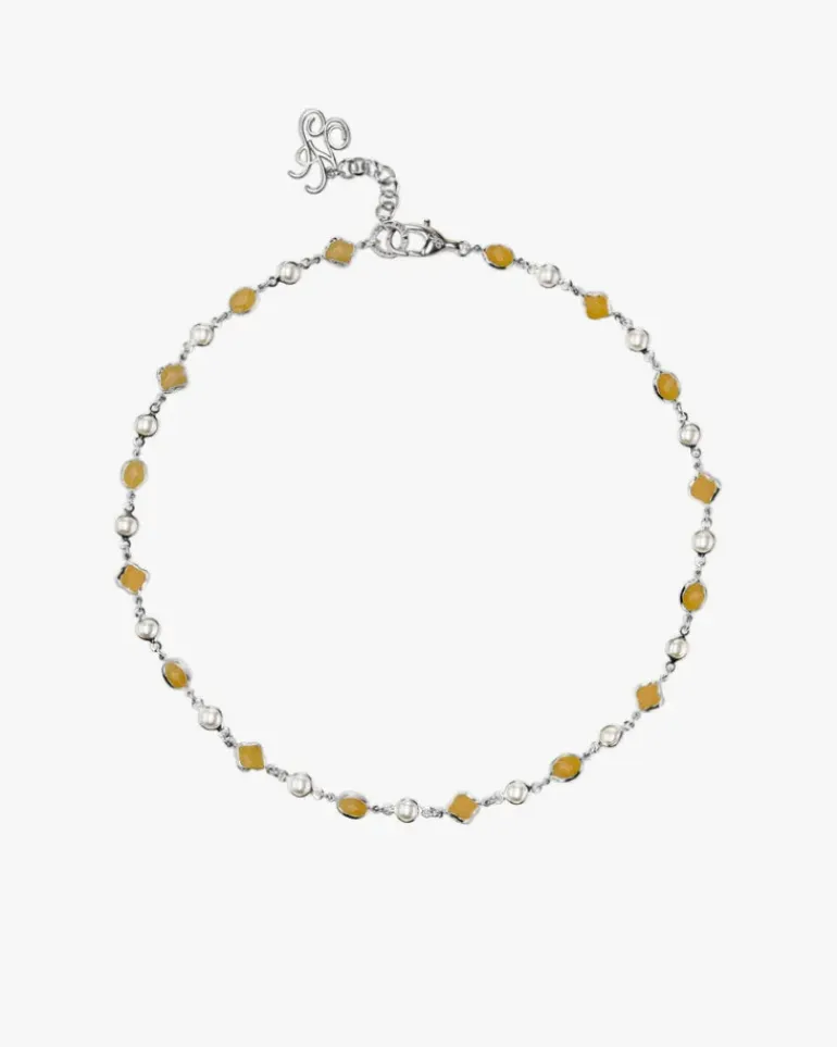Palmas Necklace Cream