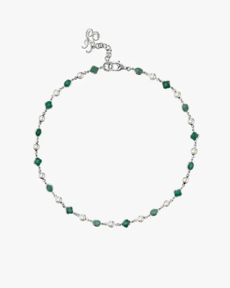 Palmas Necklace Green