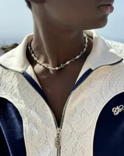 Palmas Necklace Green
