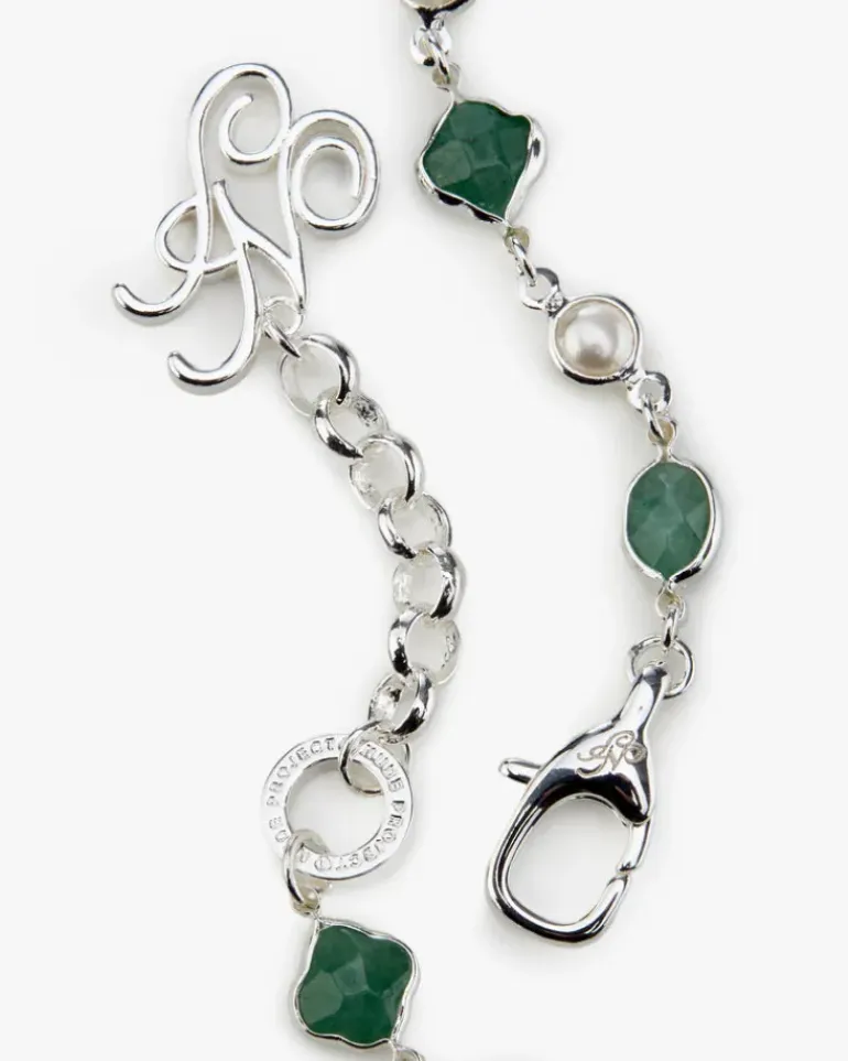 Palmas Necklace Green