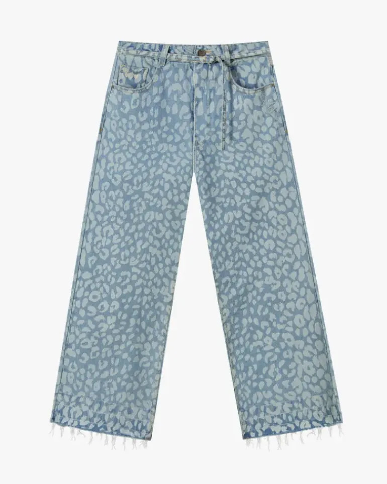 Pantalón Baggy Animal Print Old Denim