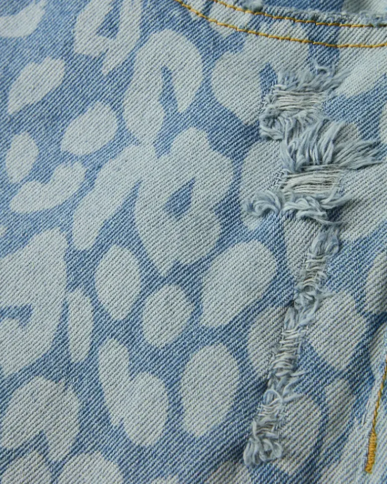 Pantalón Baggy Animal Print Old Denim