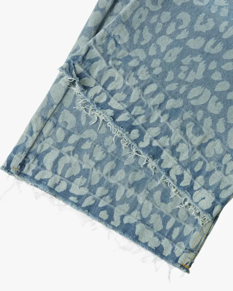 Pantalón Baggy Animal Print Old Denim