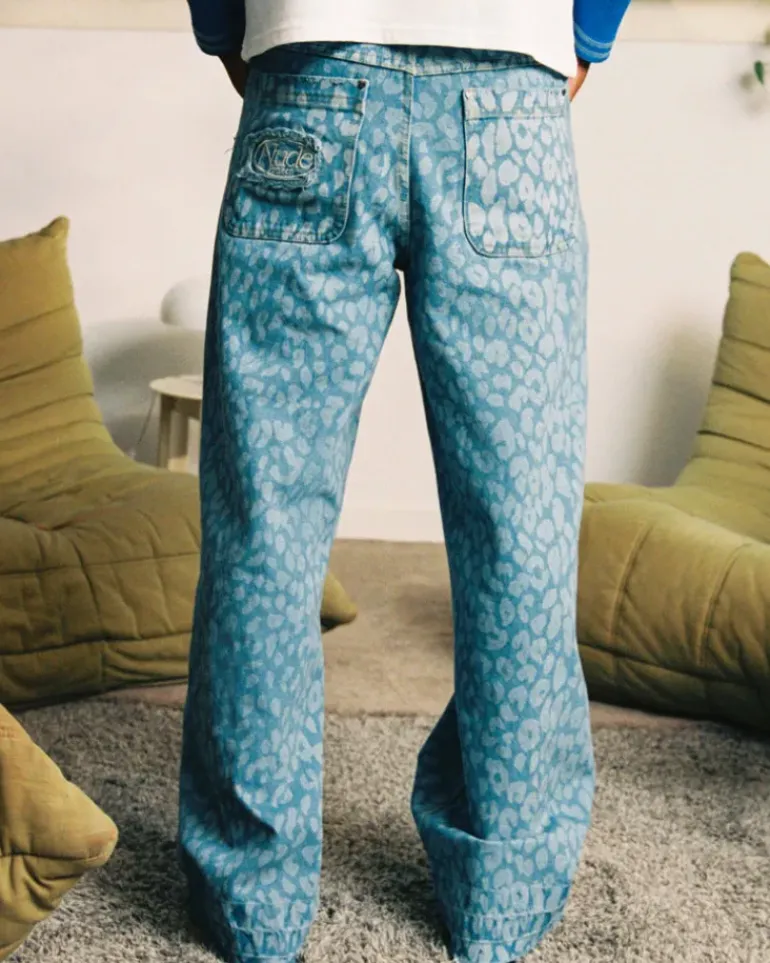 Pantalón Baggy Animal Print Old Denim