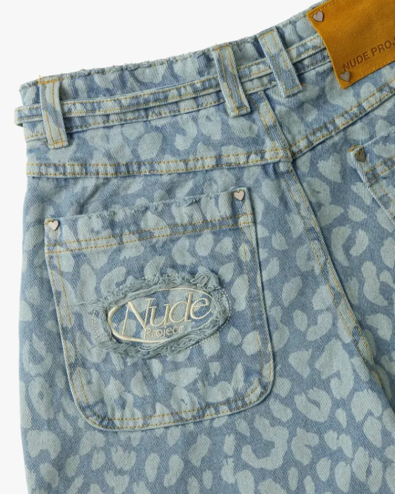 Pantalón Baggy Animal Print Old Denim