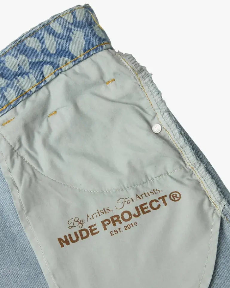 Pantalón Baggy Animal Print Old Denim