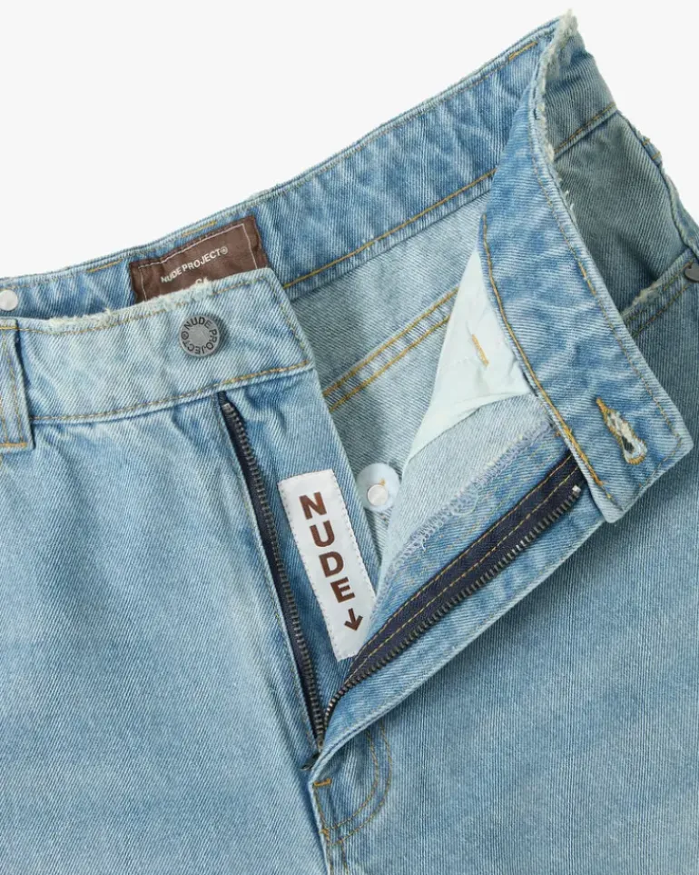 Pantalón Baggy Azul Old