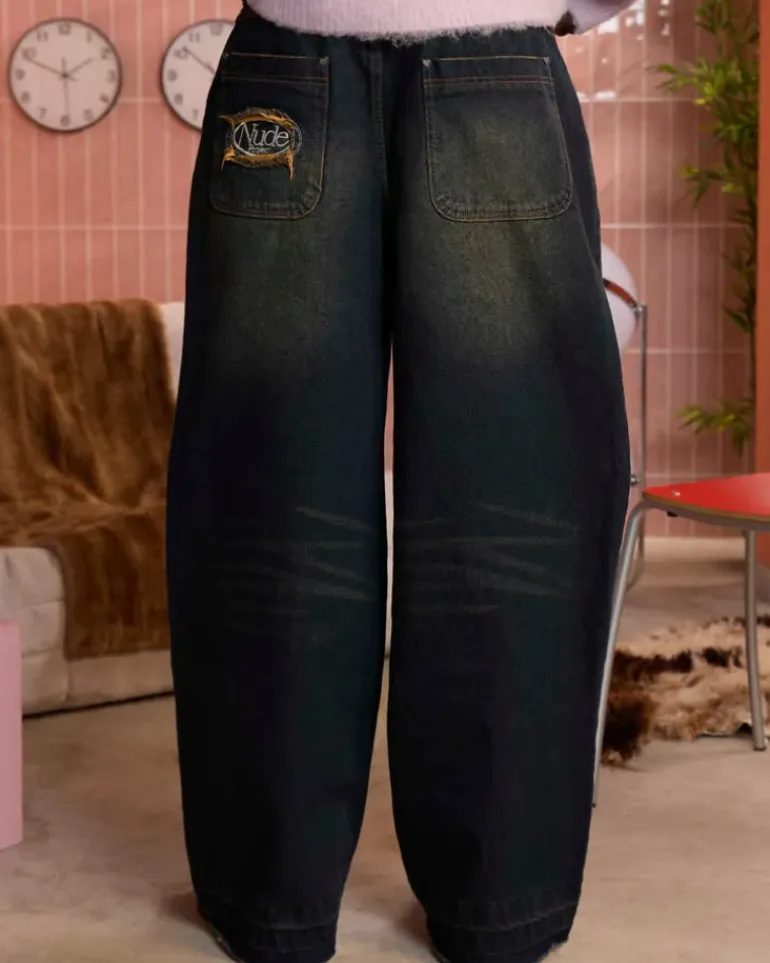 Pantalón Baggy Indigo Old