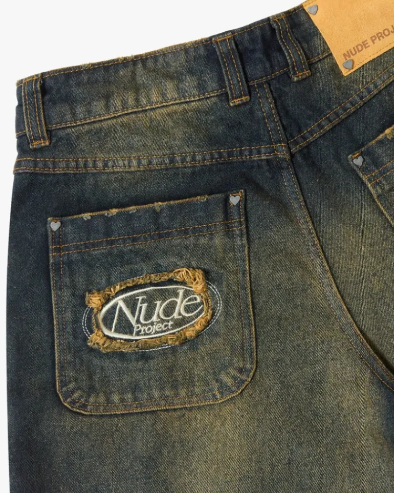 Pantalón Baggy Indigo Old