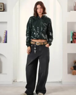 Pantalón Baggy Negro Old