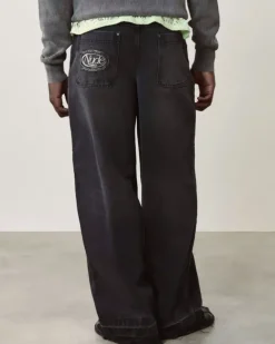 Pantalón Baggy Negro Old
