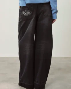 Pantalón Baggy Negro Old