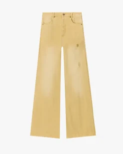 Pantalón Bootcut Amarillo