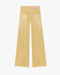 Pantalón Bootcut Amarillo