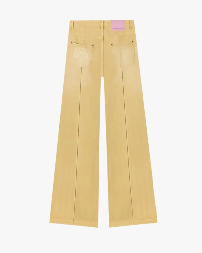 Pantalón Bootcut Amarillo