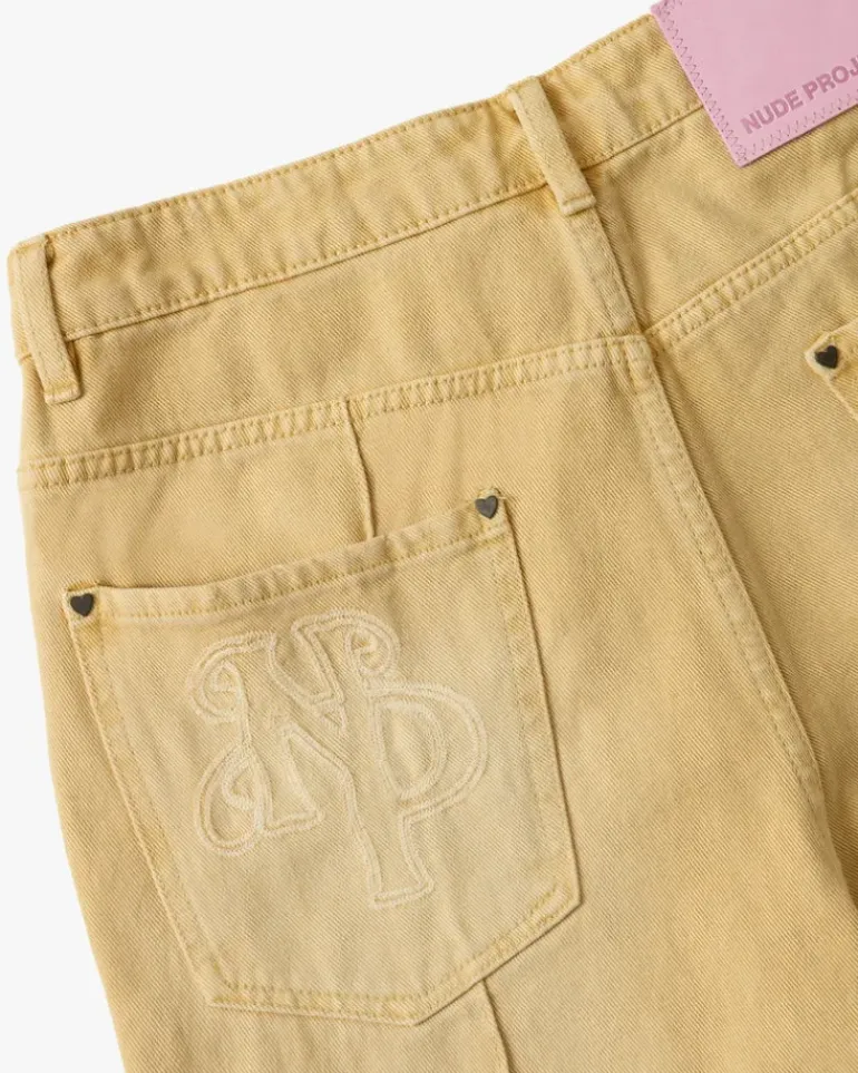 Pantalón Bootcut Amarillo
