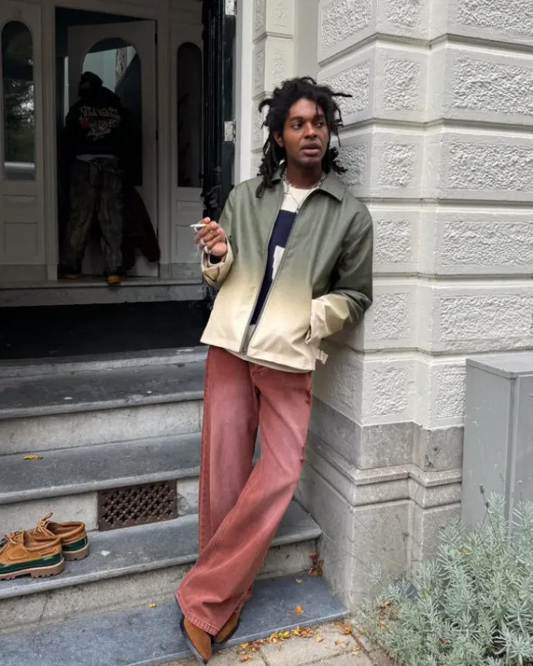 Pantalón Bootcut Rojo