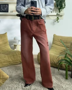 Pantalón Bootcut Rojo