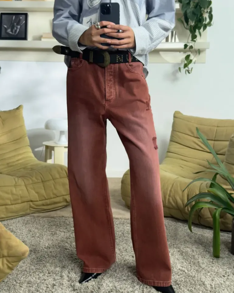 Pantalón Bootcut Rojo