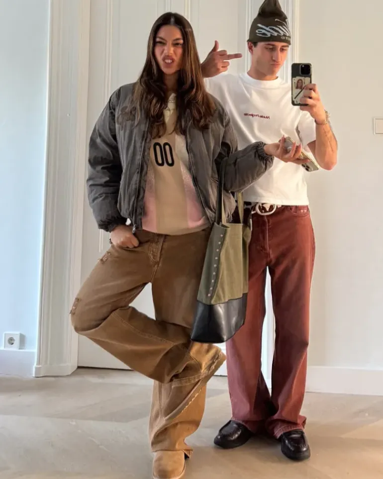 Pantalón Bootcut Rojo